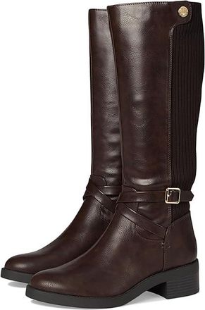 Life Stride Brittany Mid Shaft Boots Womens Boots Dark Brown : 7 W (C), Leather