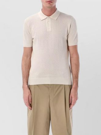 Roberto Collina knit polo shirt short sleeves collar