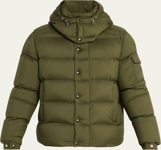 Moncler Mens Maya Hooded Short Down Puffer Jacket