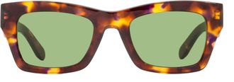 Ferragamo SF996SCP Bold Rectangular Sunglasses - Tortoise