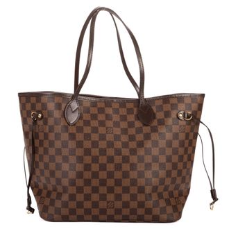 Louis Vuitton Pre-owned Womens Neverfull MM Shoulder Bag - Brown - One Size