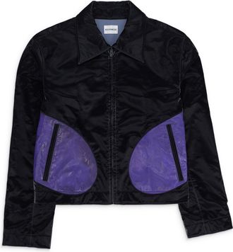 Keenkeee BLACK/PURPLE EYES JACKET