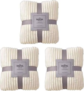 OEM Toalla De Ba&ntilde;o - Algod&oacute;n 35 X 75 Cm - Para Manos Y Rostro - Beige Y Gris - Pack De 3 Unidades