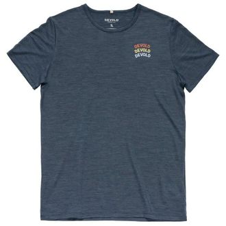 Devold Active Devold Legacy Tee Merinoshirt f&uuml;r Herren | blau