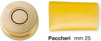 Imperia Troquel Bronce 287 Para Paccheri Para M&aacute;quina De Pasta Home Chef