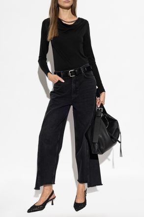 AllSaints Top Hallie, Womens, Black