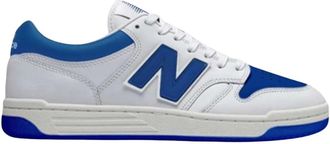New Balance Leren Veterschoen met Rubberen Zool - Heren - Sneakers - Wit - 45 1/2 EU - Schoenen