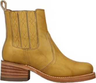 Frye Womens Campus Chelsea Boot In Banana