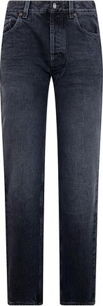 Saint Laurent Slim-fit Jeans, female, Blue, Size: W26 Straight High Rise Jeans