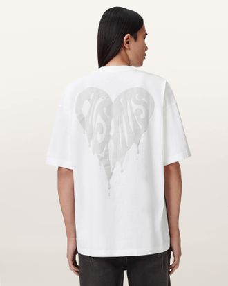 AllSaints Cotton Trip Short Sleeve T-Shirt, Size: XXL