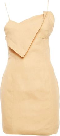 Jacquemus LAmour mini-jurk - Beige