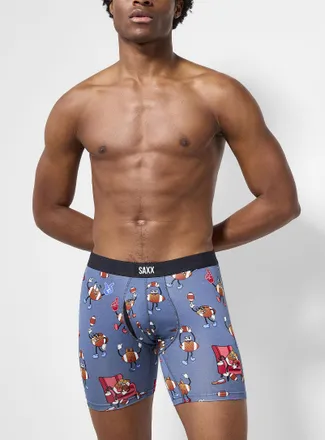 Saxx Mens 6 Game Day boxer brief VIBE XTRA