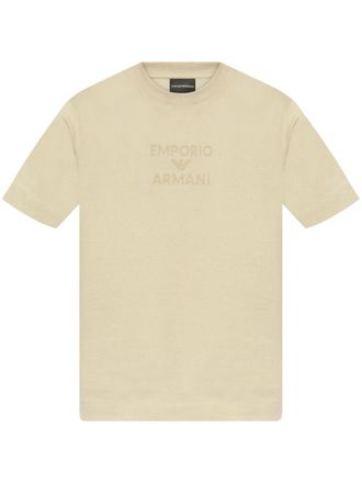 Emporio Armani T-Shirts, male, Black, Size: XL Short Sleeve Emporio Armani T-Shirts, male, Black, Size: XL Short Sleeve