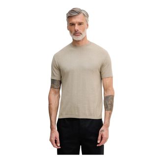 A|X Armani Exchange T-shirt - Heren - T-shirts - Beige - S - Katoen - Tops