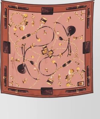 Chlo&eacute; silk printed scarf