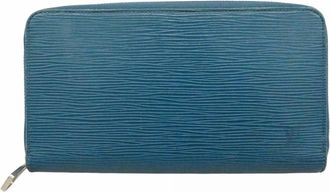 Louis Vuitton Bleu Celeste Long Wallet (Bi-Fold) (Pre-Owned)