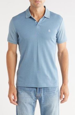 Original Penguin Geometric Jacquard Jersey Polo in Citadel at Nordstrom Rack, Size Xx-Large