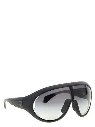 Rick Owens Bio Nylon Mask Style Sunglasses - Black