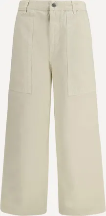 Moncler Cotton Pants Female 40