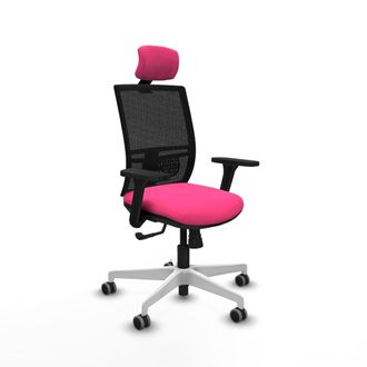 Piqueras y Crespo Silla De Oficina Piqueras Y Crespo Yunquera Negro Brazos 3d