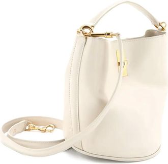 Celine 16 Bag Leather Teen bucket bag - Wit