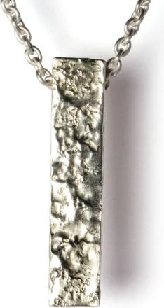 Parts Of Four Amulet textured-finish necklace - unisex - Sterling Silver/10kt Gold - One Size