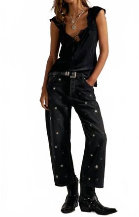 Free People Deep Trance Jeans In Starry Night
