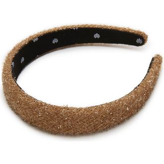 Lele Sadoughi Tinsel Headband in Gold at Nordstrom