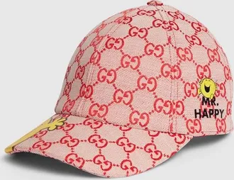 Gucci Kids - GG Canvas Baseball Cap, Size L, Red, GG Canvas