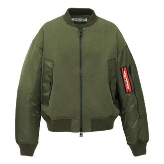 Onitsuka Tiger Quilted Bomber Jacket Green 2183B583-200