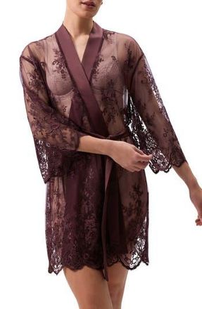 Rya Collection Darling Lace Wrap in Truffle at Nordstrom Rack, Size X-Small/small