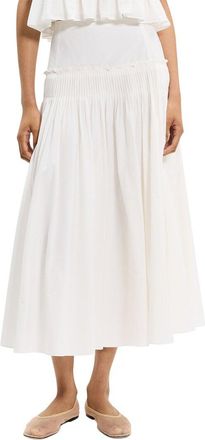 Theory Accordion Yoke Skirt