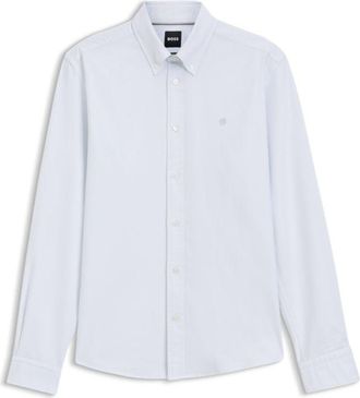 BOSS Regular-fit button-down shirt in Oxford cotton