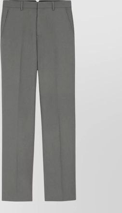 Ami wool straight-leg trousers