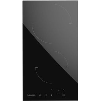 Taurus V302t - Placa Vitrocer&aacute;mica, 3000w, 2 Zonas De Calentamiento, 9 Niveles De Potencia, Control T&aacute;ctil, Temporizador Hasta 99 Min, Funci&oacute;n Stop&go, Bloqu
