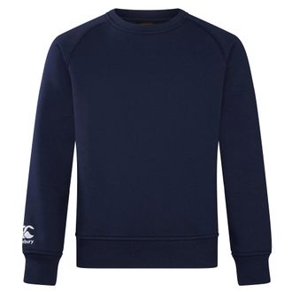 Canterbury Of New Zealand Heren Club Crew Neck Sweatshirt (Marine)