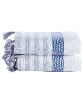 Brooks Brothers Turkish Pesthemal 2Pc Wash Towels
