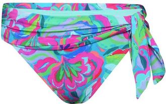 Sunshine 79 Womens Swirltopia Sash Hipster Swim Bottom In Multi-Color