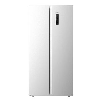 Cecotec Frigor&iacute;fico Americano 2 Puertas Bolero Coolmarket Sbs 430 Inox E. Side By Side De 430 L, Altura 176 Cm Y 84 Cm Ancho, Sistema Multi Air Flow, Total No