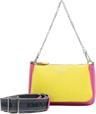 Emporio Armani Double Mini Bag - Dames - Mini tas - Roze - ONE Size - Tassen