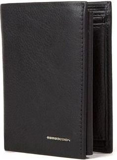 Momo Design Mens Wallet Black Genuine Leather Bags