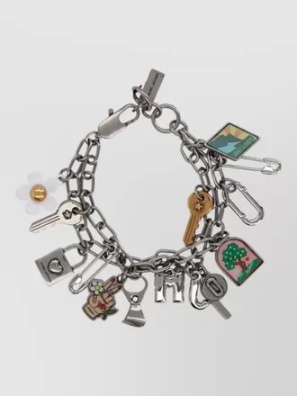 Marc Jacobs pop america charm bracelet mixed charms