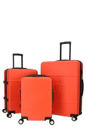 Champion Tracker 3-Piece Spinner Luggage Set in Mandarin Red at Nordstrom Rack