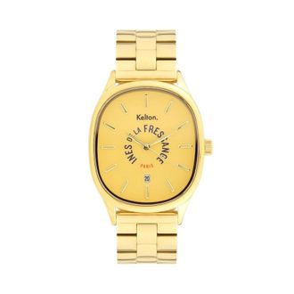 Ines De La Fressange Grande Colorama - Dames - Horloges - Geel - ONE Size - Accessoires