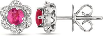 Le Vian Ladies Passion Ruby Earrings set in 14K Vanilla Gold