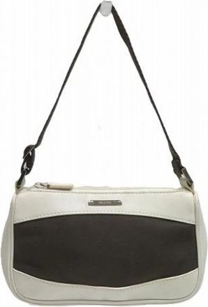 Gucci Pre-owned Shoulder Bags, female, Multicolor, Size: ONE SIZE Pre-owned Canvas Leather Handbag 92821