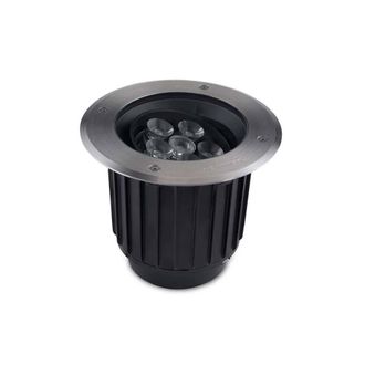 Netlighting Gea Outdoor LED Ground Light 18.5cm 1777lm 61deg. 4000K IP67 in Grey