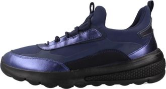 Geox D Spherica - Dames - Sneakers - Paars - 39 EU - Schoenen