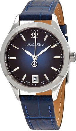 Mathey-Tissot Urban Quartz Blue Dial Ladies Watch D411ABU