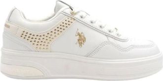 U.S.Polo Association Mujer, Zapatos, Blanco, Talla: 40 EU